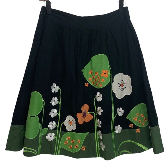 Anthropologie Lithe Beanstalk Skirt Size 2 2007 Design - Picture 8 of 10